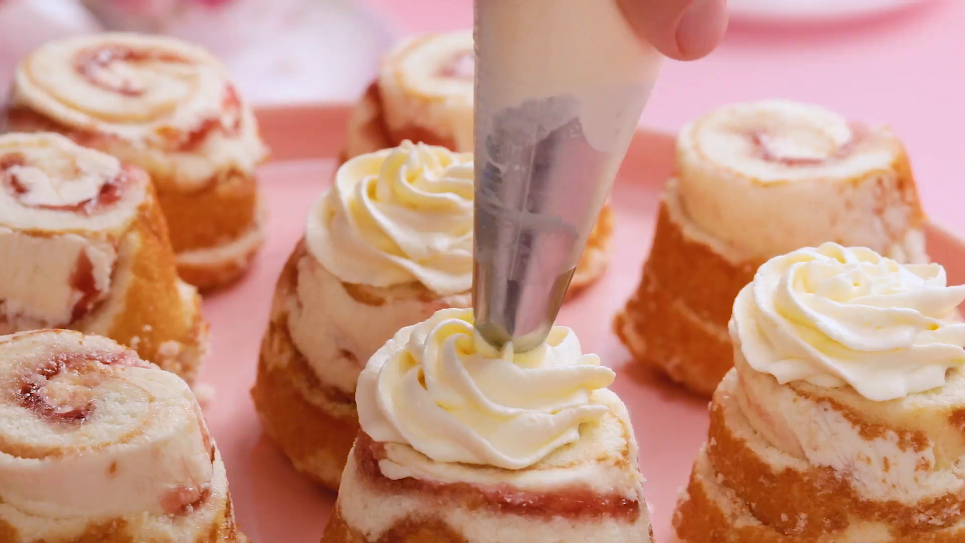 Mini Charlotte Royale Cakes | Tastemade